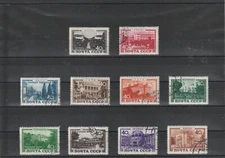 USSR Mi. No. 1371-1380.   Dated--1949.     L-04