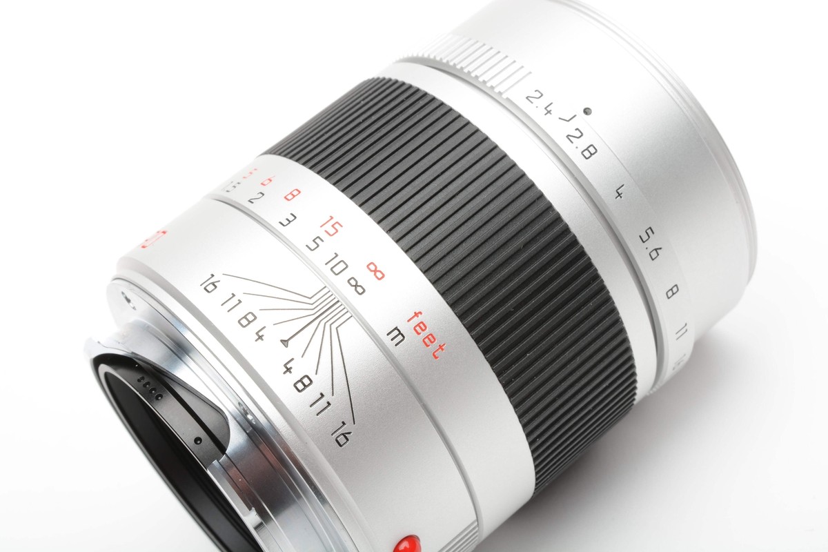 Leica-M Summarit 90mm f2.4 6 Bit Silver lens #11685 Mint | eBay