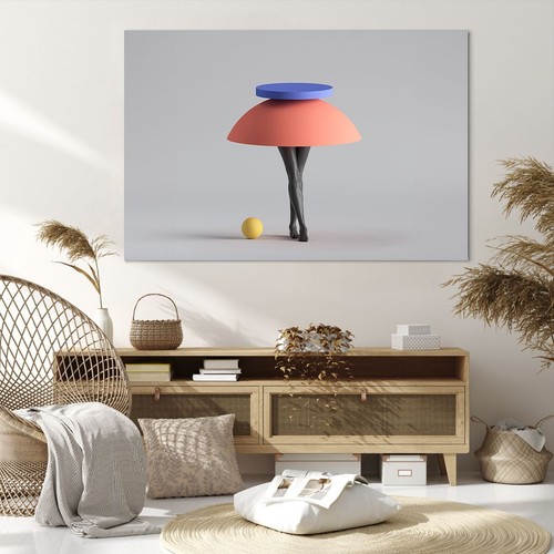 Quadro su Tela 120x80cm 3D Gambe Forme Stampe Immagini Quadri Moderni Murale - Foto 5 di 10