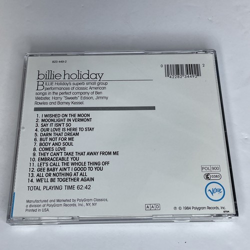 Billie Holiday: Verve Silver Collection (CD) Verve - Picture 2 of 4