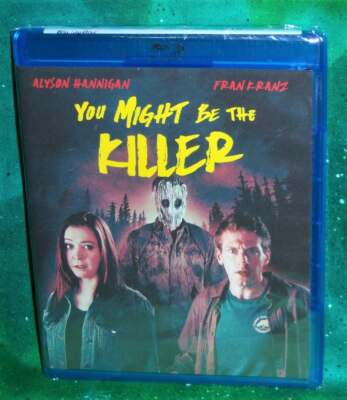NEW RARE OOP ALYSON HANNIGAN YOU MIGHT BE THE KILLER HORROR MOVIE BLU RAY 2019