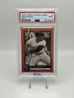 2022 Topps X Aaron Judge Willie Mays PSA 9 Red /10 SSP!
