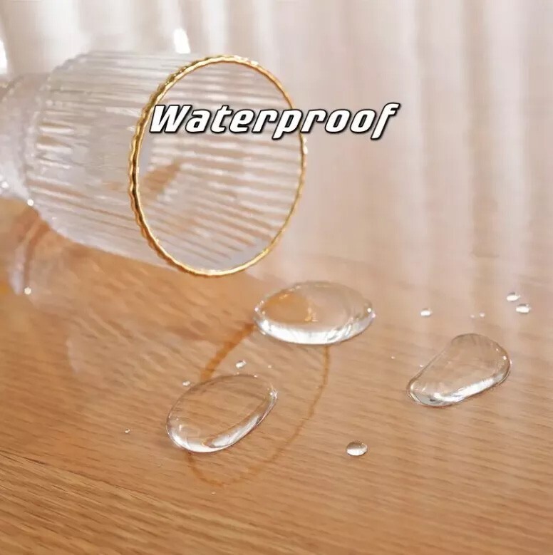 Table Cover Rectangle Clear Protector, 60"x90" Reusable Plastic Party 1/3/6/12