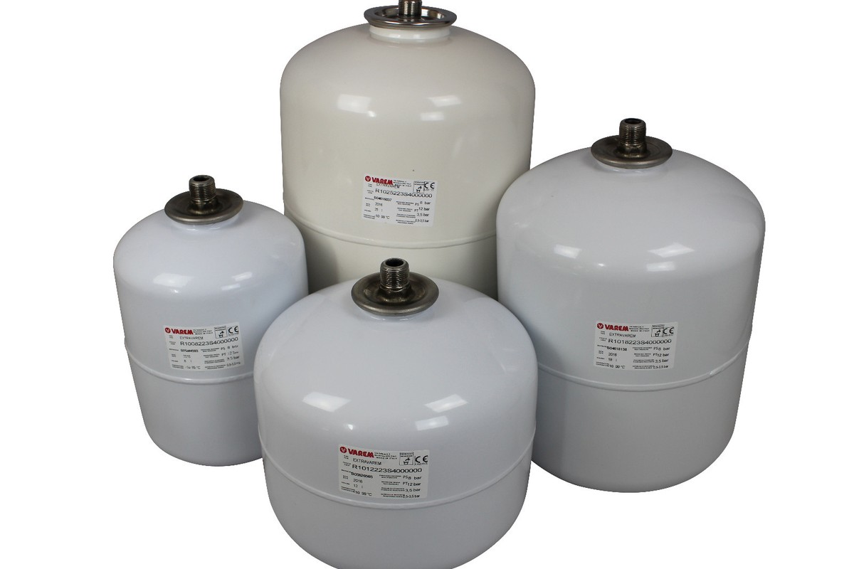 Economico Vaso Di Espansione Varem 150 Ltr. Maxivarem LR 150l Membran Wechselbar Neu - Foto 3