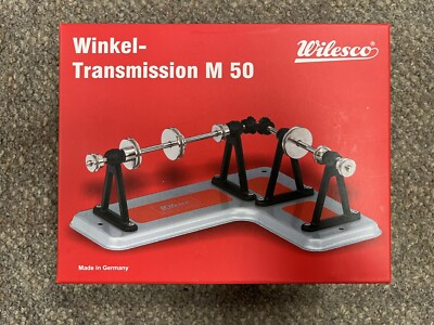 + Wilesco Germany Winkel-Transmission M 50 Steam Engine w/ Box