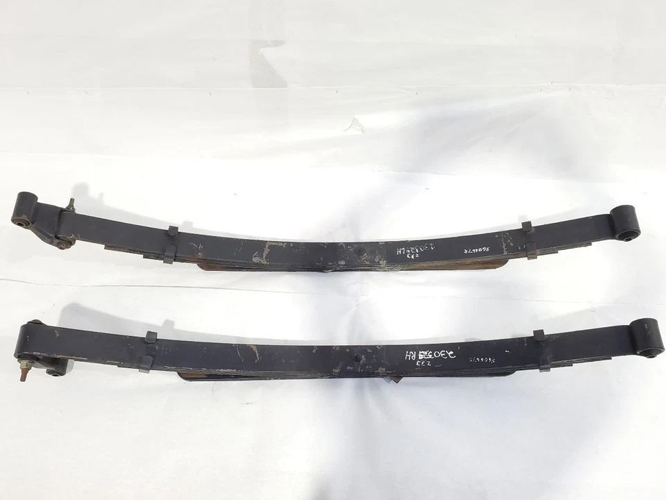 Par de muelles de hoja traseros dobles 3" de ancho OEM 1995 2002 Dodge Ram 3500 Foto 2 de 4