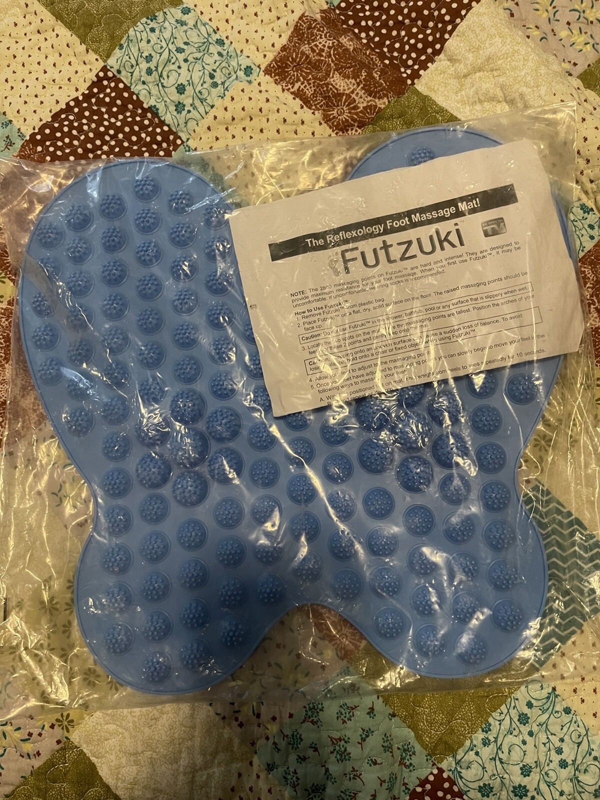 Futzuki Reflexology Foot Pain Relief Mat Relieving 2800 Points Massage