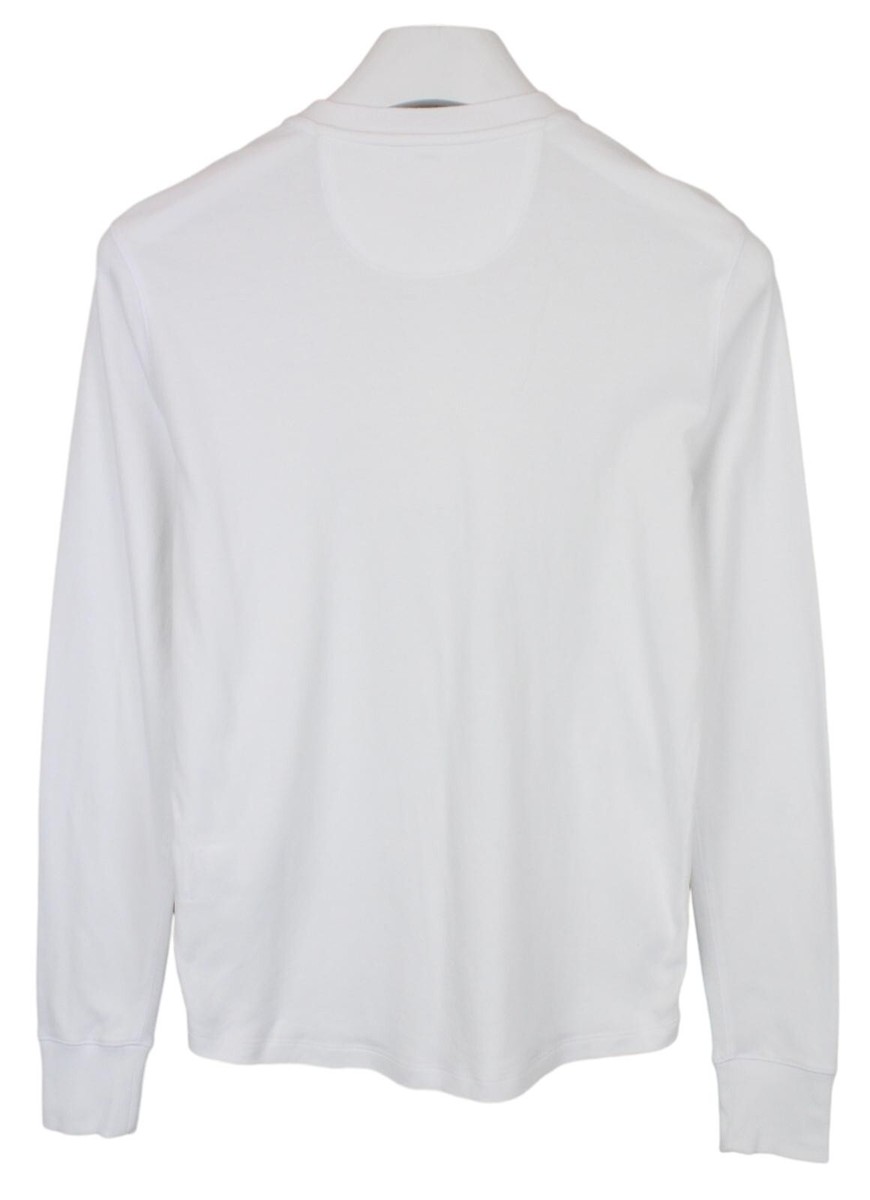 Suitsupply T-Shirt In Cotone Pima Da Uomo XS Stretch Pullover Con