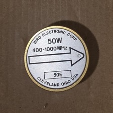 Bird 50E Wattmeter Element, 400-1000MHz, 50W