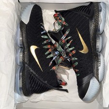 Nike LeBron 16 Black Metallic Gold for Sale | Authenticity