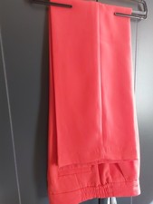 Savoir women's pink trousers size 10, part elasticated waist, 2 side pockets