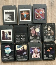 Vintage 8 Track Tape Lot Classic Rock Billy Joel Eagles Journey Boston -lot 11