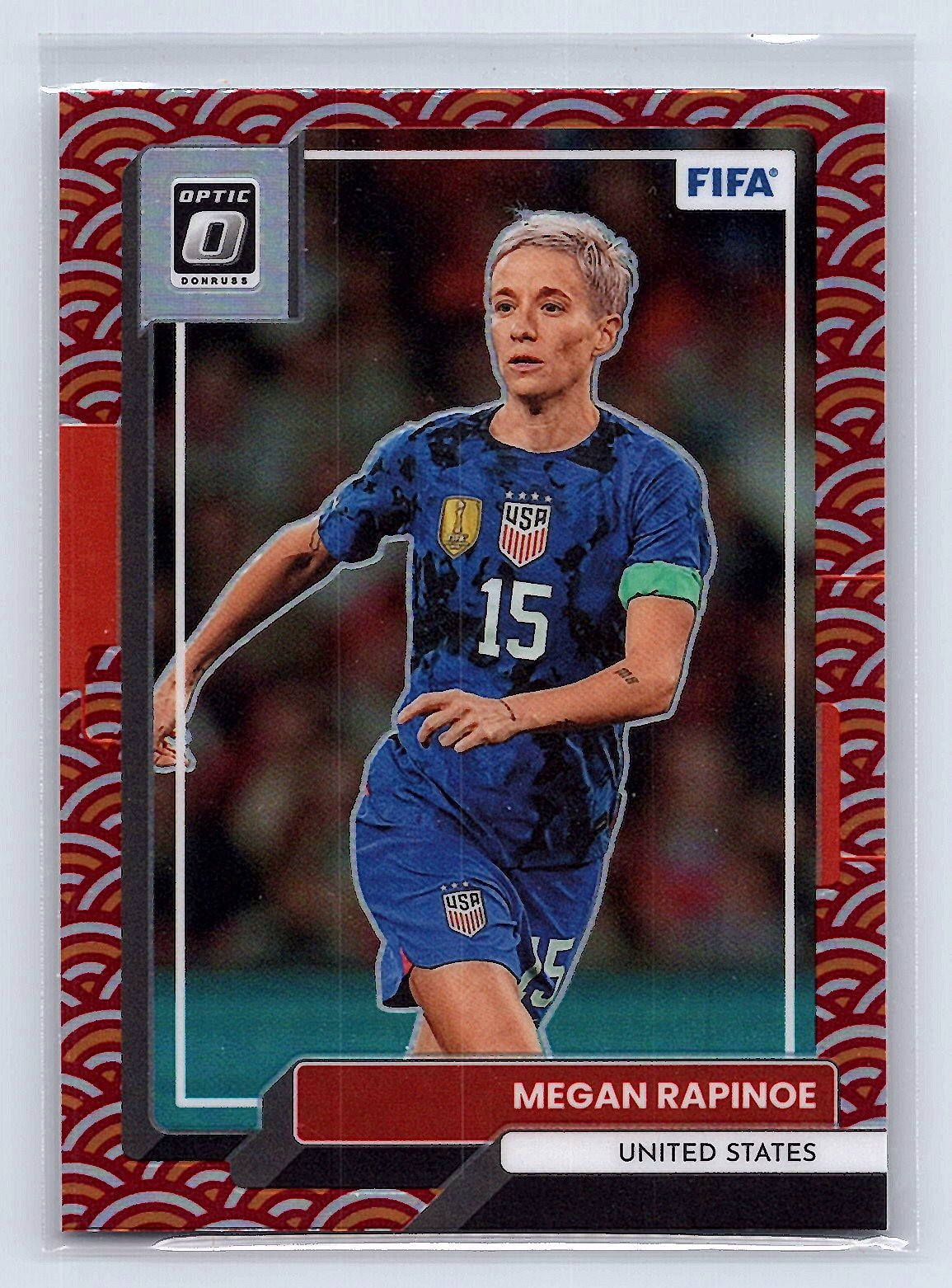 Megan Rapinoe 2022-23 Donruss #126 Optic Photon