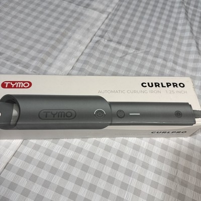 TYMO Automatic Rotating Curling Iron, CURLPRO Beach Waves, 1.25 Inch, Open Box