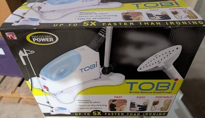 Tobi Professional Steamer. Removes Wrinkles, Odors And Sanitizes Portable New