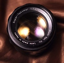 M42 Pentax Super Takumar 50mm f1.4 Lens + Asa...
