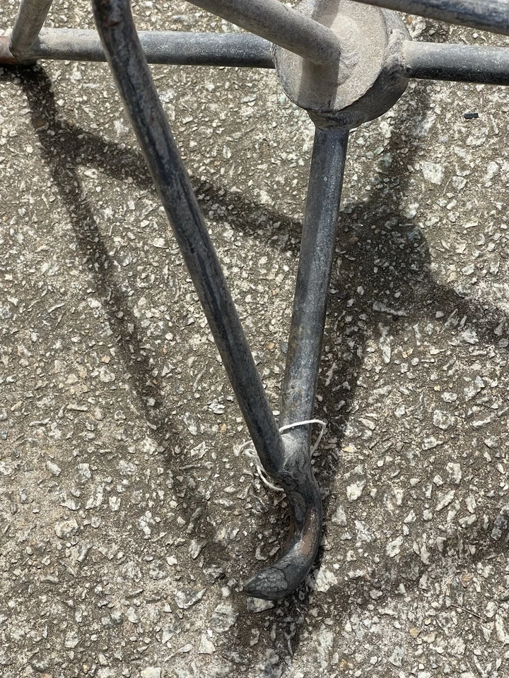 Percha de cocina para juego de hierro de 1900 4 ganchos 30 1/4” H Foto 4 de 4