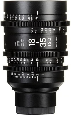 Sigma 18-35mm T2 Cine - Sony E Fit Fotografie Kamera Objektiv