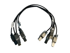 LOT OF 5 Cisco STACK-T2-1M V01 1 Meter Stacki...