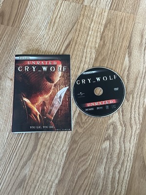 Cry Wolf (2005) DVD & Art NO CASE Horror Bon Jovi Jared Padalecki Gary Cole