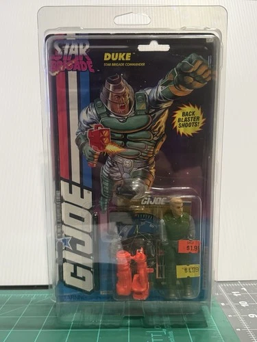 Hasbro GiJoe Duke Star Brigade 1994 MOC MOSC with UV Protective Case
