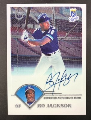 2003 Topps Retired Signature Edition - Autographs Bo Jackson #TA-BJ (AU)
