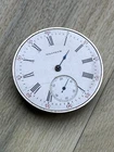 Antique Waltham Model Pocket Watch Movement Running Ticks #6