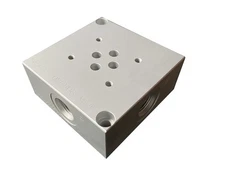 Universal Hydraulic Valve Mounting Sub Plate Aluminum D03 NG6 Cetop 3 Pattern...