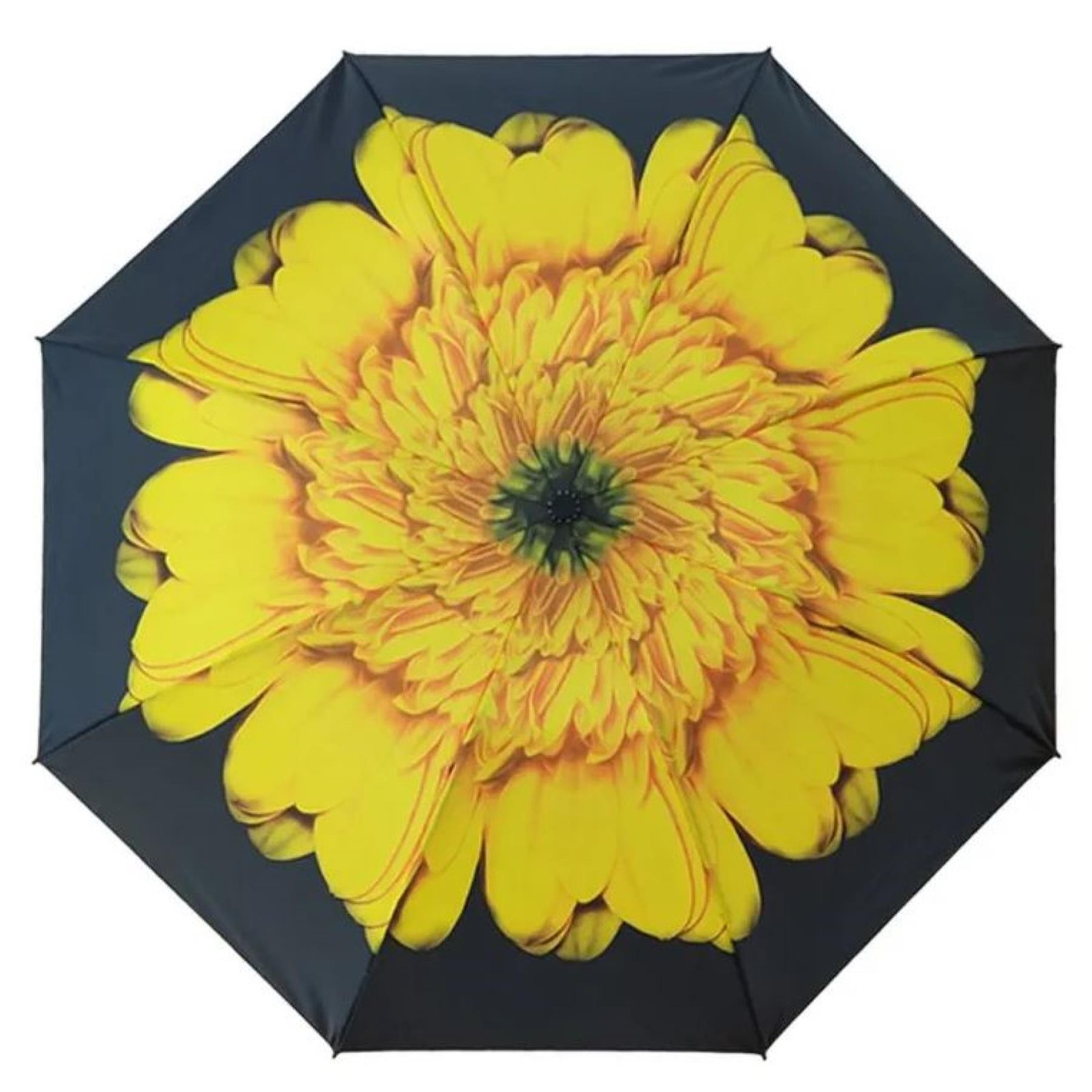 Folding Umbrella Automatic Open Close Everyday Reverse Soake Sunflower Brolly
