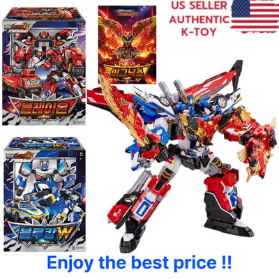 Metal Cardbot W BLAION + BLUE COP W + IGNIX Set Transformer Robot
