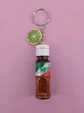 Mini Tajin Keychain Lime Charm Mexican Spicy Chilli Powder Stocking Stuffer Cute