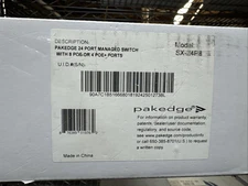 Pakedge SX-24P8 24-Port | 4x SFP Gigabit Ethernet Switch