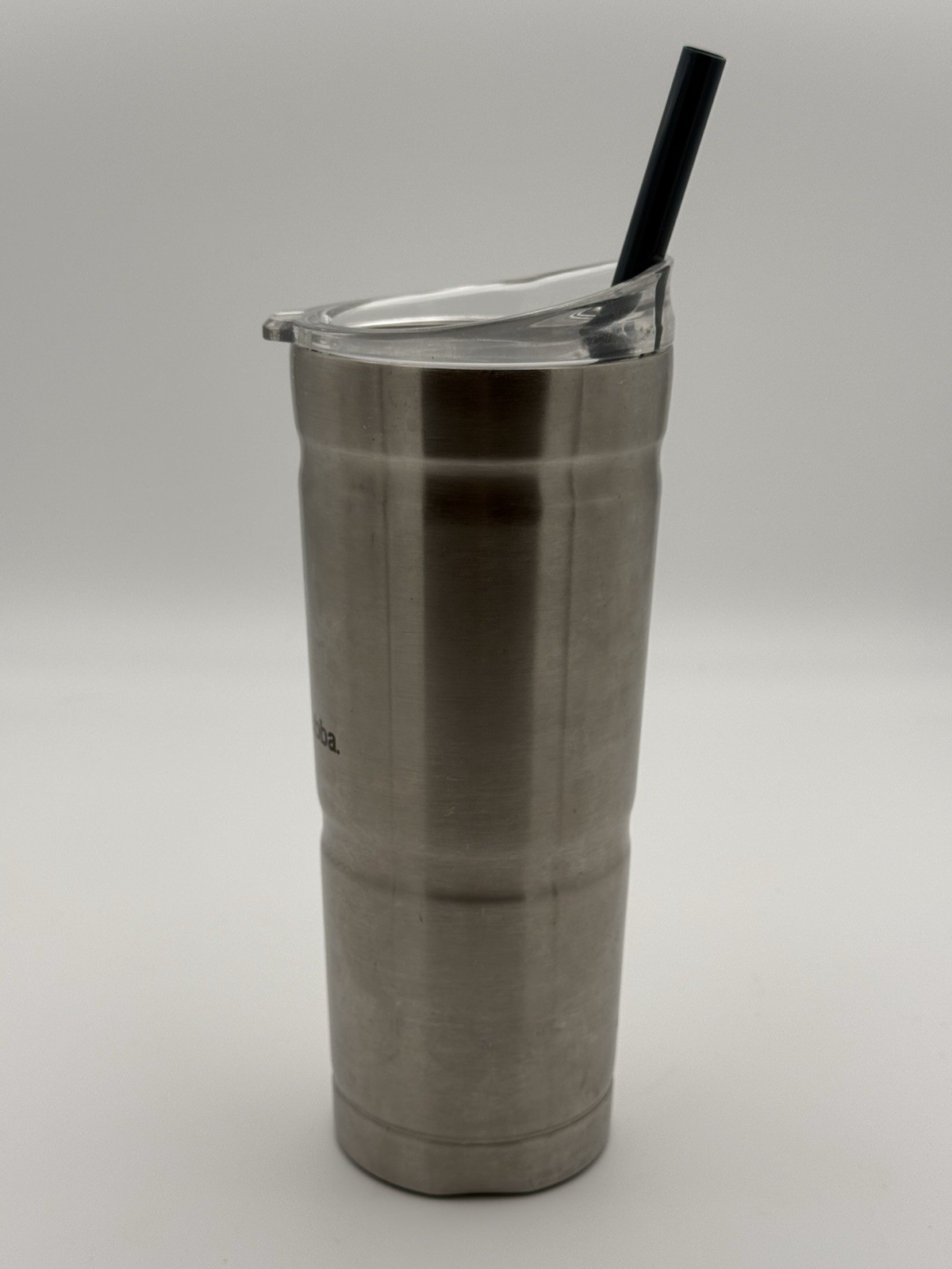 Bubba Envy Stainless Steel Tumbler with Straw, Stainless Steel with Clear Lid
