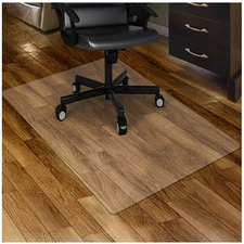 Stylish PVC Chair Mat 36 x 48 - Ultimate Hard Floor Protection & Flexibility