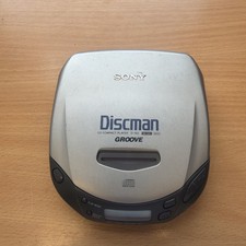 Sony Diskman CD Compact Player D-183 Groove - TESTED WORKING