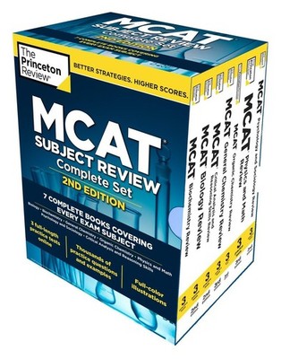 Princeton Review MCAT Subject Review Complete Box Set, 2nd Edition: 7 Comple...