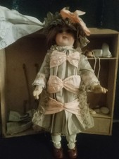 Antique Doll Dress for Twin Doll