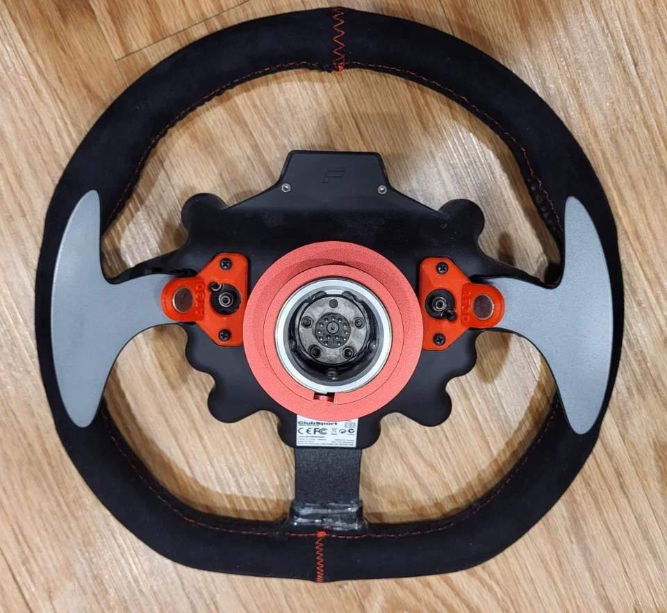 Fanatec ClubSport BMW M3 GT2 Lenkrad mit QR1 und Magnetic Shifter Mod - Bild 2 von 4