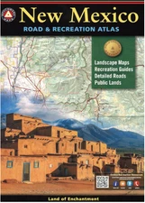 New Mexico Road & Recreation Atlas, Benchmark Maps, 2022, 11th ed. - DISCOUNTED!