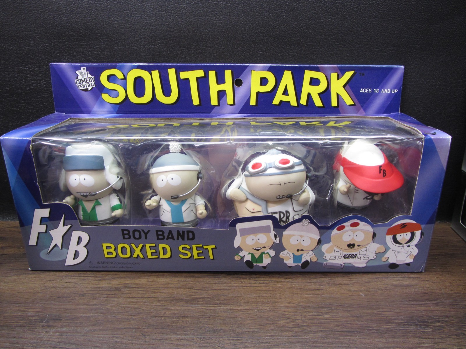 Boy Band Boxed Set 4 Pack SOUTH PARK Mezco MIB NEW