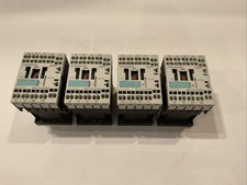 QTY 4 used Siemens 3RH1131-2AP00 Auxiliary Contactor 230v Coil