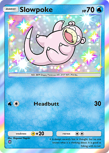 shiny slowpoke pokemon card PSA 10 GEM MINT JAPANESE POKEMON 2023 SLOWPOKE 219/190 SHINY TREASURE ex  SV4a main image 0