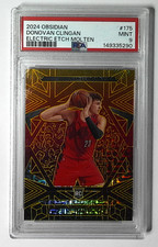 2024-25 Panini Obsidian Donovan Clingan RC Electric Etch Molten Mojo /10 PSA 9