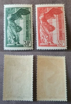 Lot Y&T 354+355 Samothrace - 1937 – NEUF**/MNH Signé Calves+Certificat Cote 420€ - Photo 1/4