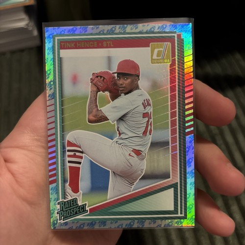 2025 Donruss #166 Tink Hence | Baseball Card