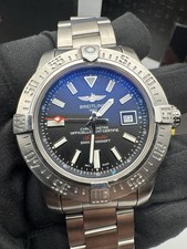 Breitling Avenger II Seawolf 45mm Automatic Watch A17331 Box Papers 3