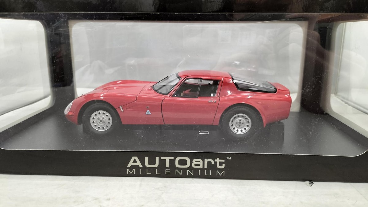 AUTOart 1/18 Alfa Romeo TZ2 1965 Red Diecast Model Car 70198 | eBay