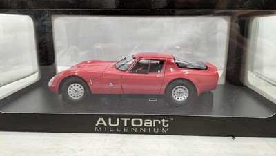 AUTOart 1/18 Alfa Romeo TZ2 1965 Red Diecast Model Car 70198 | eBay