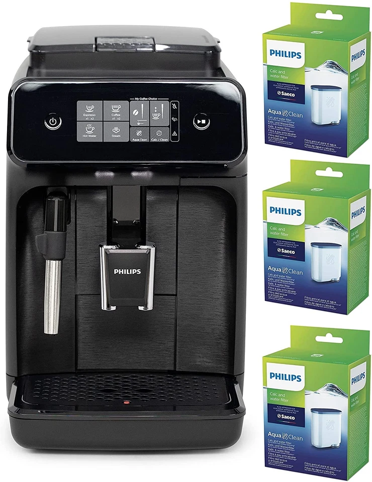 Philips Carina Superautomatic Espresso Machine With 3 Aquaclean Included
