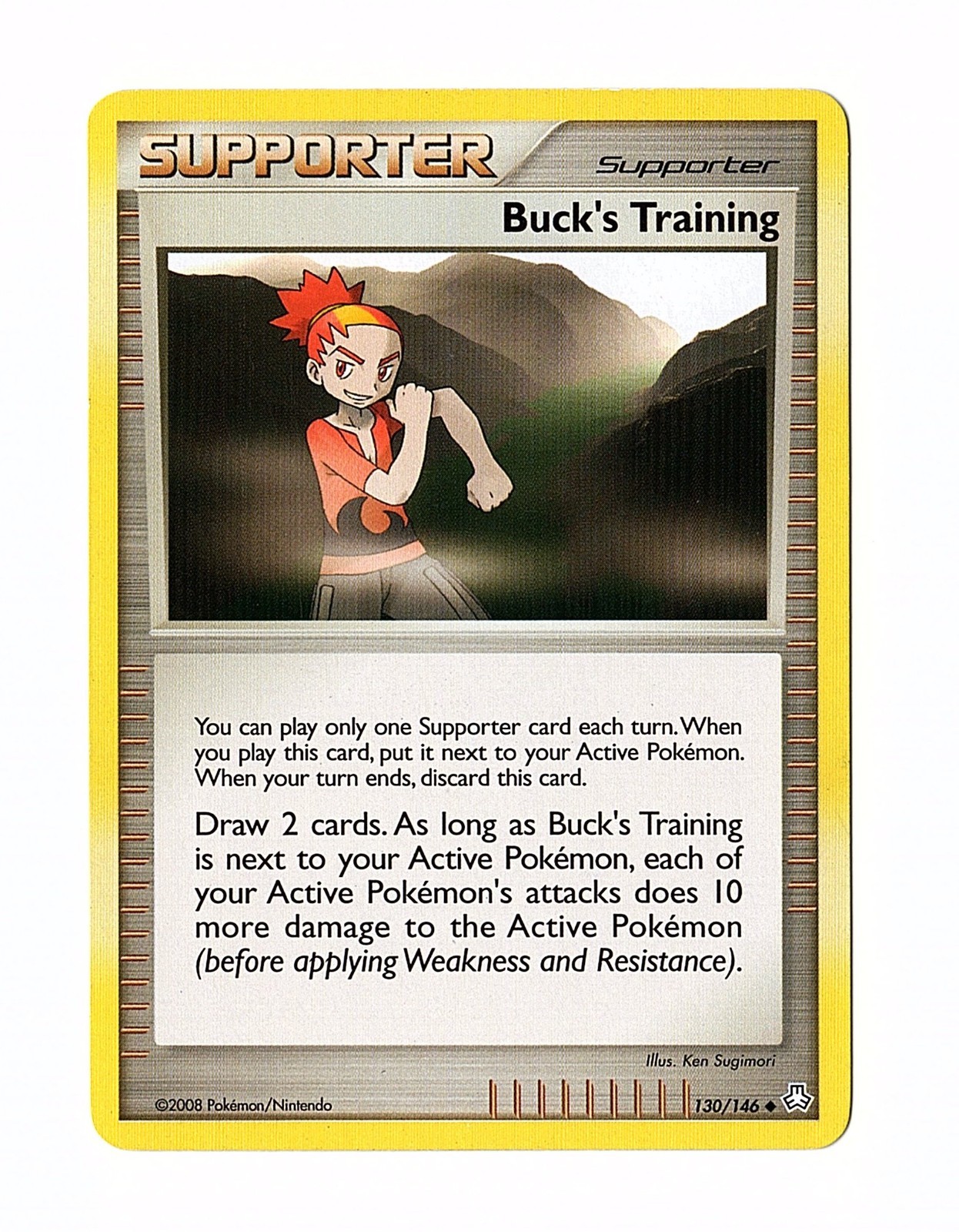 Buck's Training 130/146 Legends Awakened Regular - Pokemon Card LP